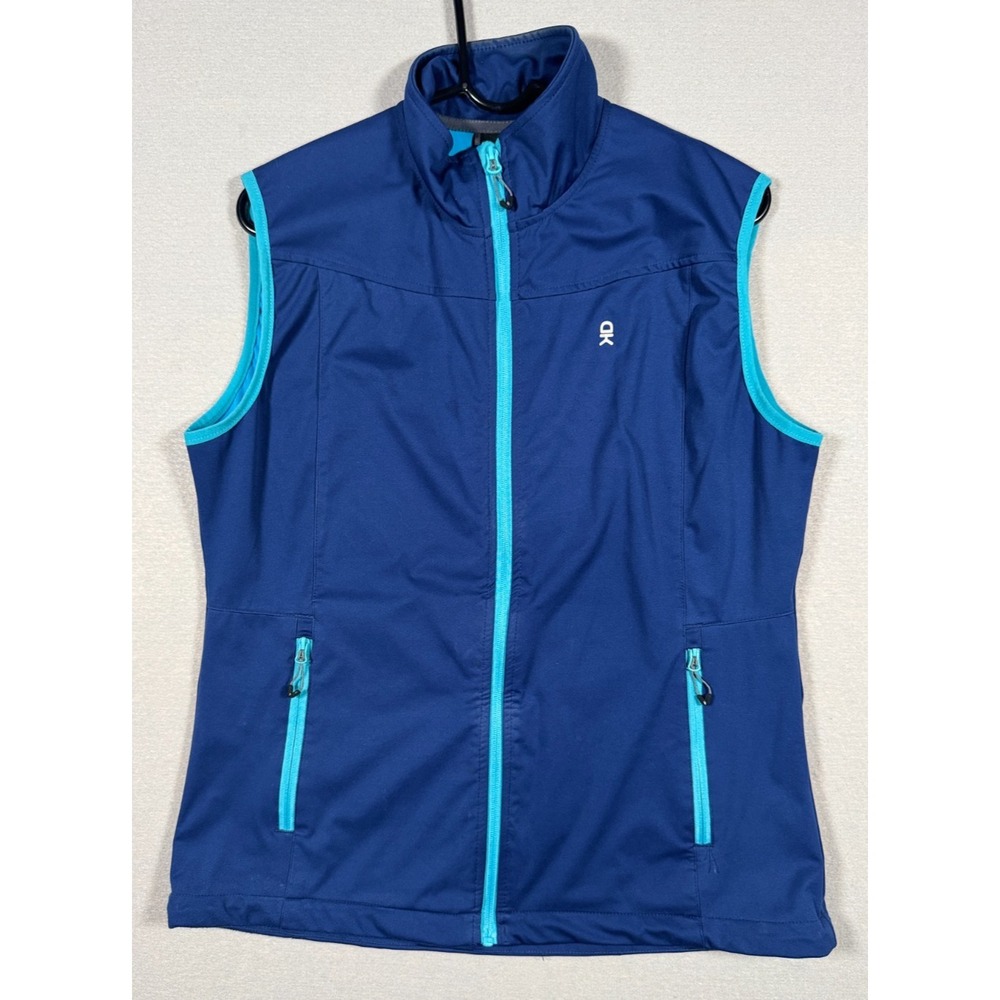 Little Donkey Andy Women's Vest - Blue - Size L - 95% Polyester - Lightweight